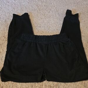 Sparkle & Fade Black Tapered Joggers